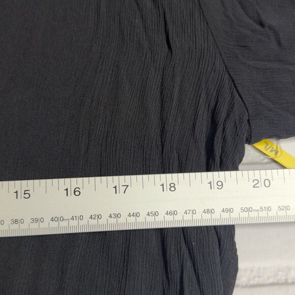 Anne Cole Flounce Tunic Swimsuit Coverup Black Women's Size M/L - Picture 5 of 10